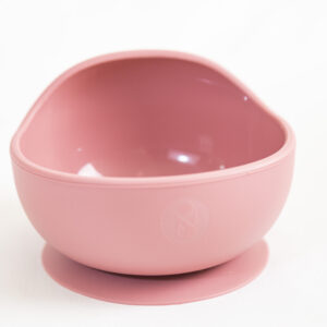 Bowl Cazuela chica Silicona  Divisiones Bebe Infantil Dark pink