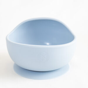 Bowl Cazuela chica  Silicona  Divisiones Bebe Infantil Blue