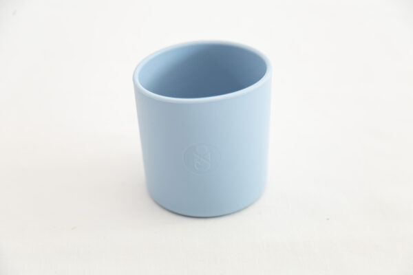 Vaso Entrenador Nira Silicona 200 Ml Bebés 6-12 Meses Blue