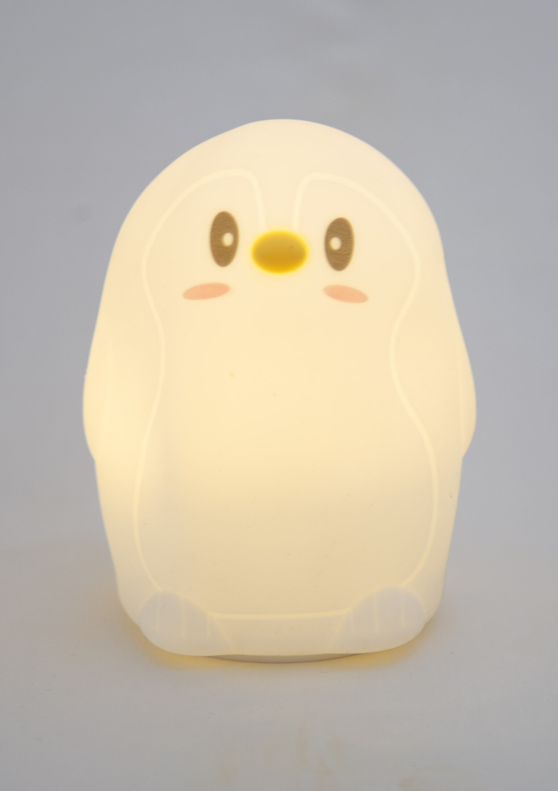 Velador Silicona Pingüino Con Carga Usb Y Control Táctil - Imagen 3