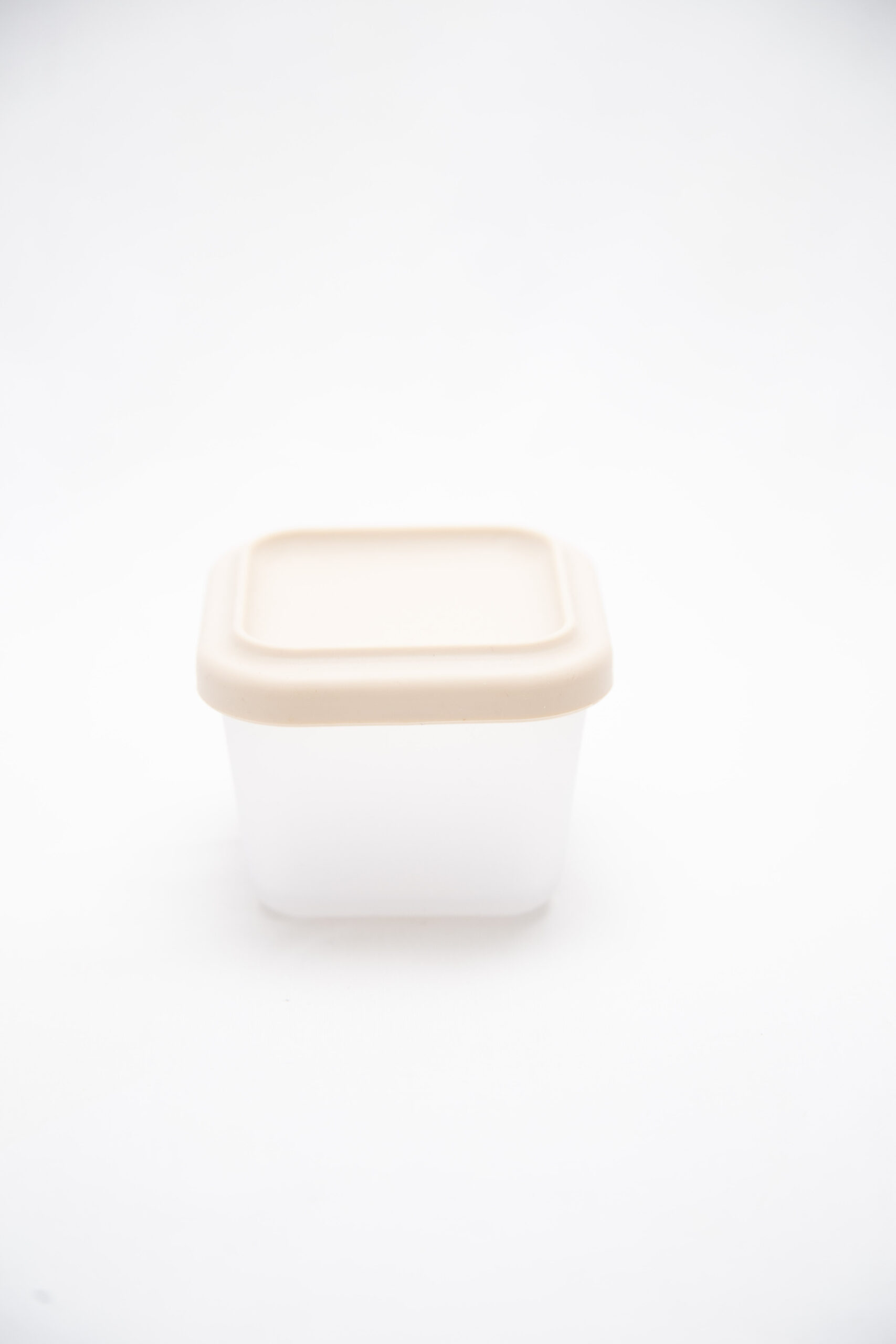 Tupper Alimentación Bebes Silicona Contenedor Crema - Imagen 3