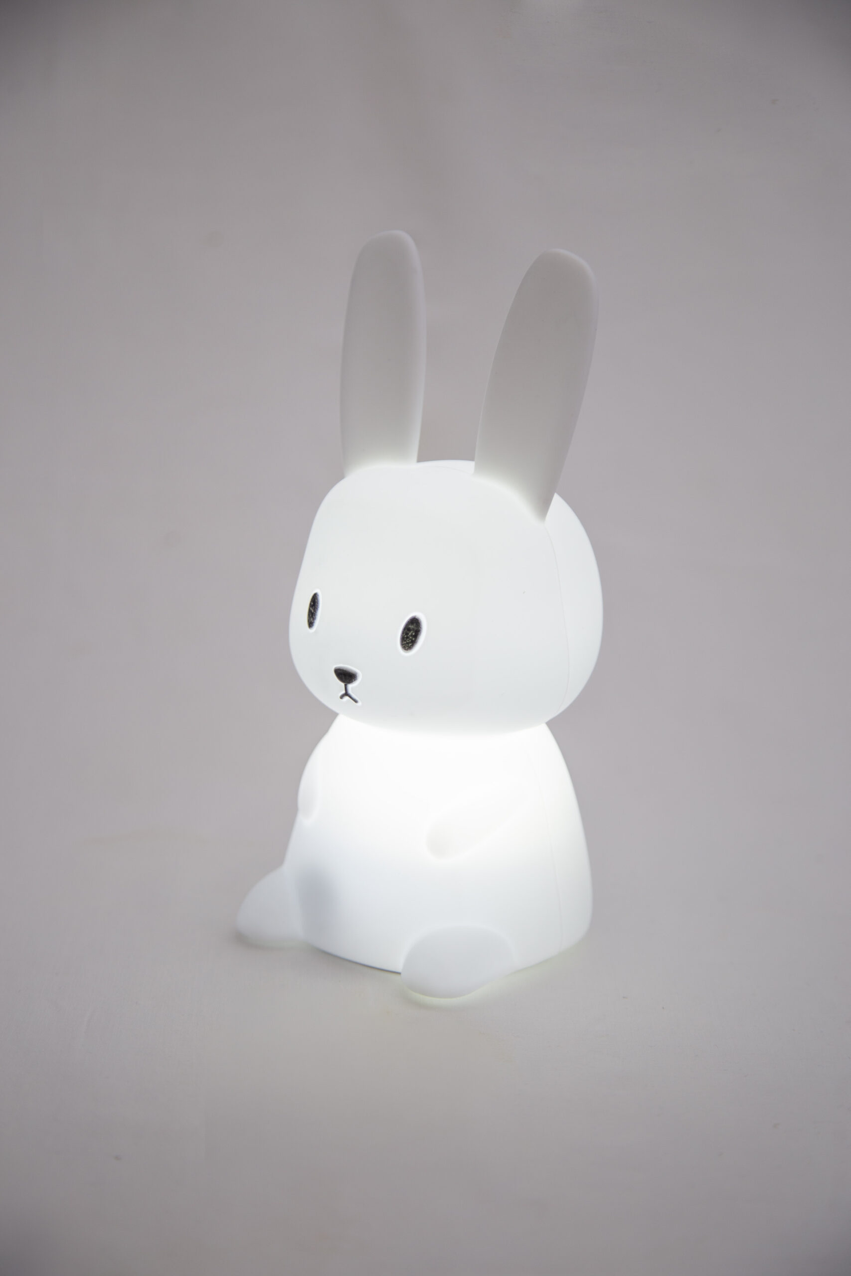 Velador Silicona Conejo Con Carga Usb Y Control Táctil - Imagen 2